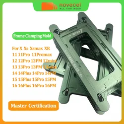 XHZC Magnetic Frame Clamping Mold For iPhone 16 Pro Max 15 14 13 12 11 X XS LCD Display Bezel Bracket Repair Fixture Mould Tool