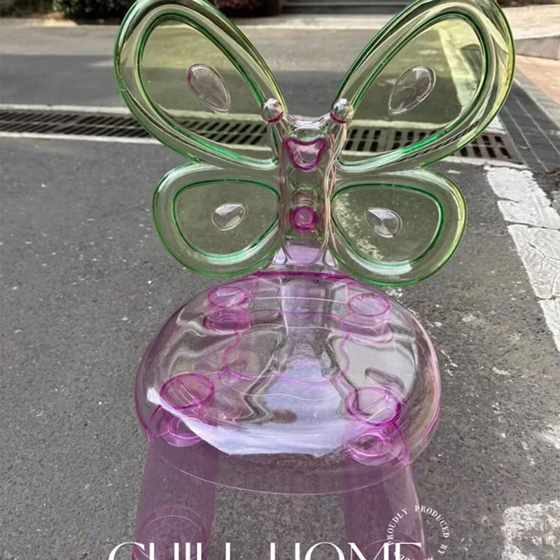 Hot SalesButterfly Stool Floor Decoration Children Baby Chair