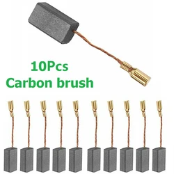 10PCS Carbon Brushes For GWS6-100 Motor Angle Grinder 15mm X 8mm X 5mm Carbon Brushes Power Tool Accessories
