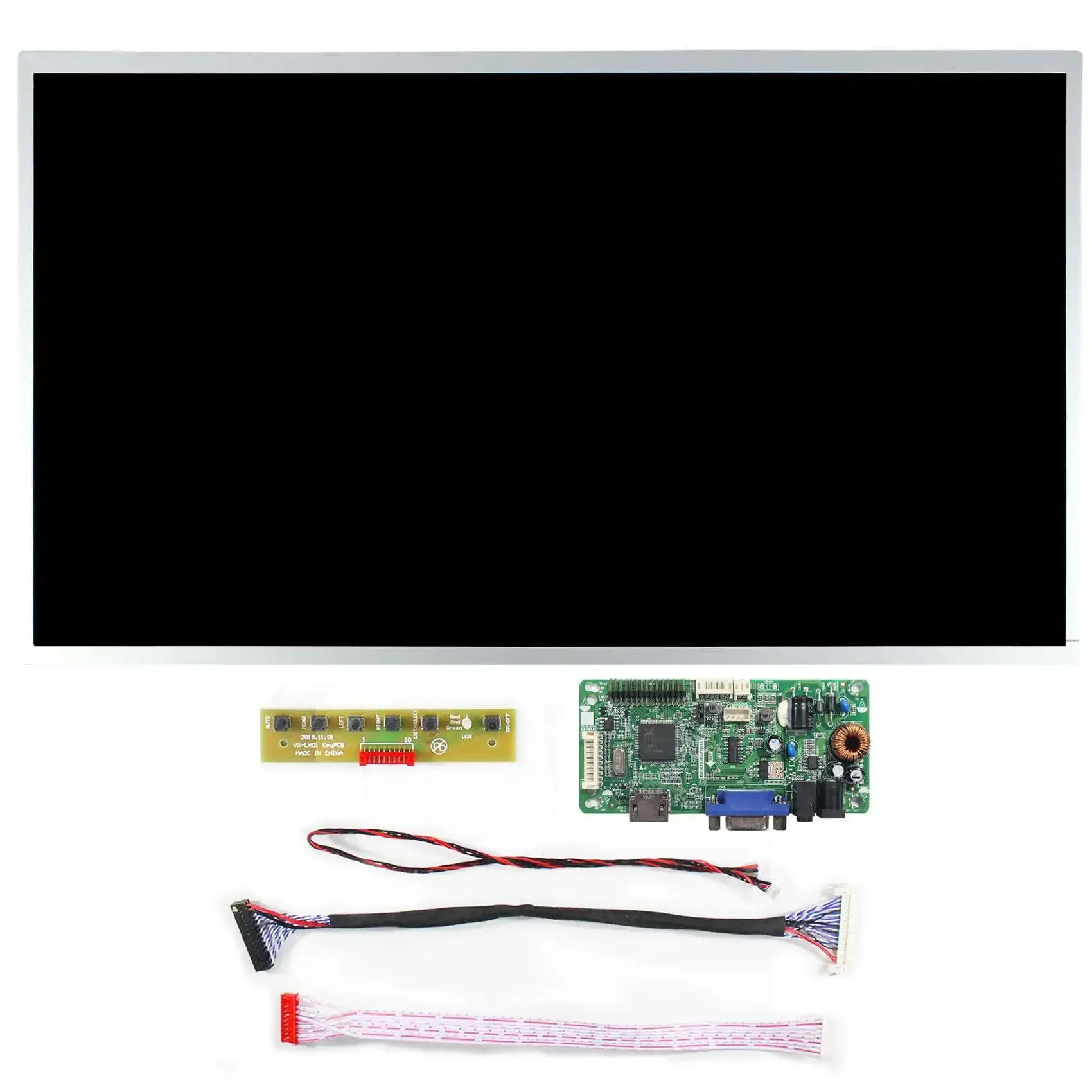 Led Tv Backlight Driver Board Universal Digital Lcd Screen Chinese Homemade Video 20.7Inch 1920X1080 Monitor Industrial Display