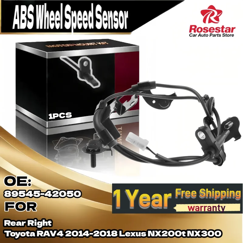 

Датчик скорости заднего правого колеса ABS для Toyota RAV4 2014-2018 Lexus NX200t NX300 89545-42050