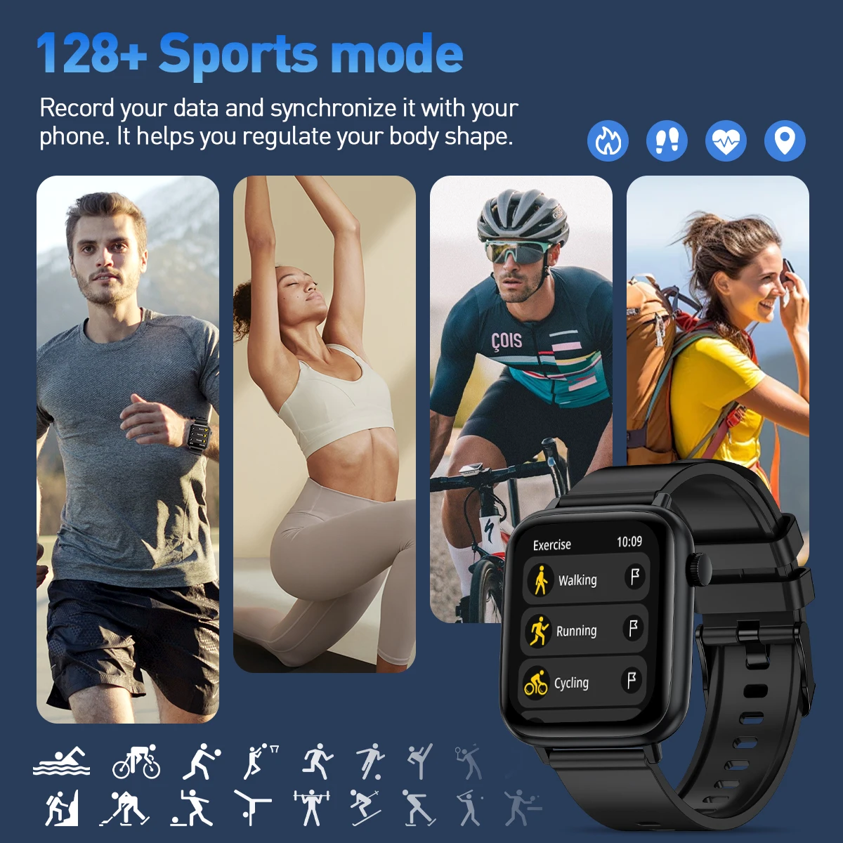 นาฬิกาสมาร์ทวอทช์ LIGE รุ่นใหม - Smartwatch X12 บทวิจารณ์และราคา