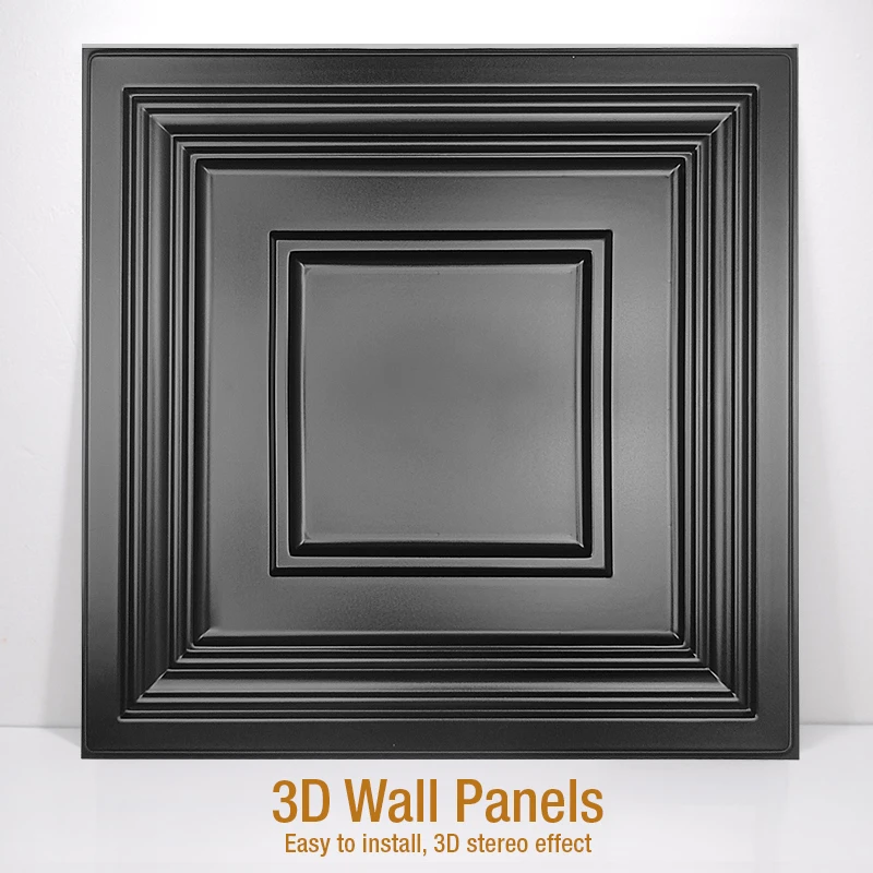 30x30cm house wall renovation geometric 3D wall panel non-self-adhesive 3D wall sticker art tile wallpaper room bathroom ceiling