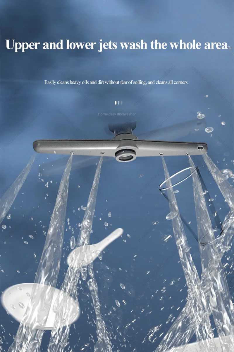 Automatic Portable Dishwasher Smart Design Deep Clean Water Saving For Small Smart Dishwasher