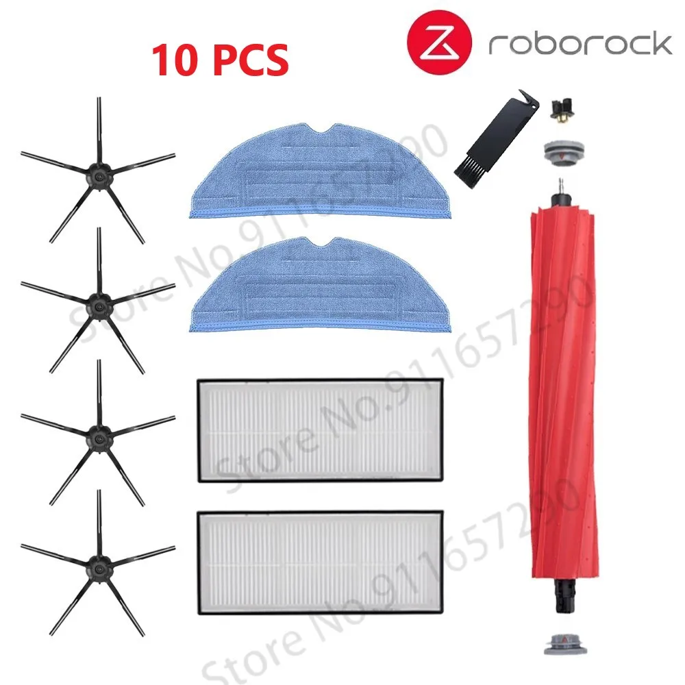 Roborock S7 S70 S75 S7Max S7MaxV T7S Plus Hauptbürste Hepa-Filter Mopps Ersatzteile Roboter-Staubsauger Zubehör