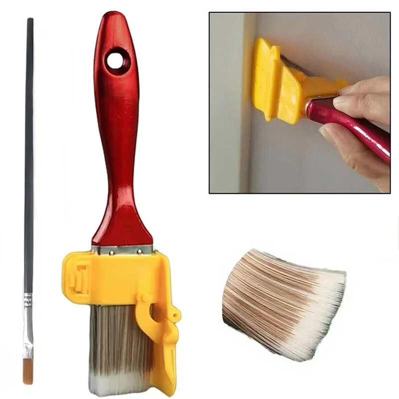 Edging Color Separation Paint Brush Edge Trimming Concealed Corner Brush DIY Painting Accessory For Latex Paint Home Decoration