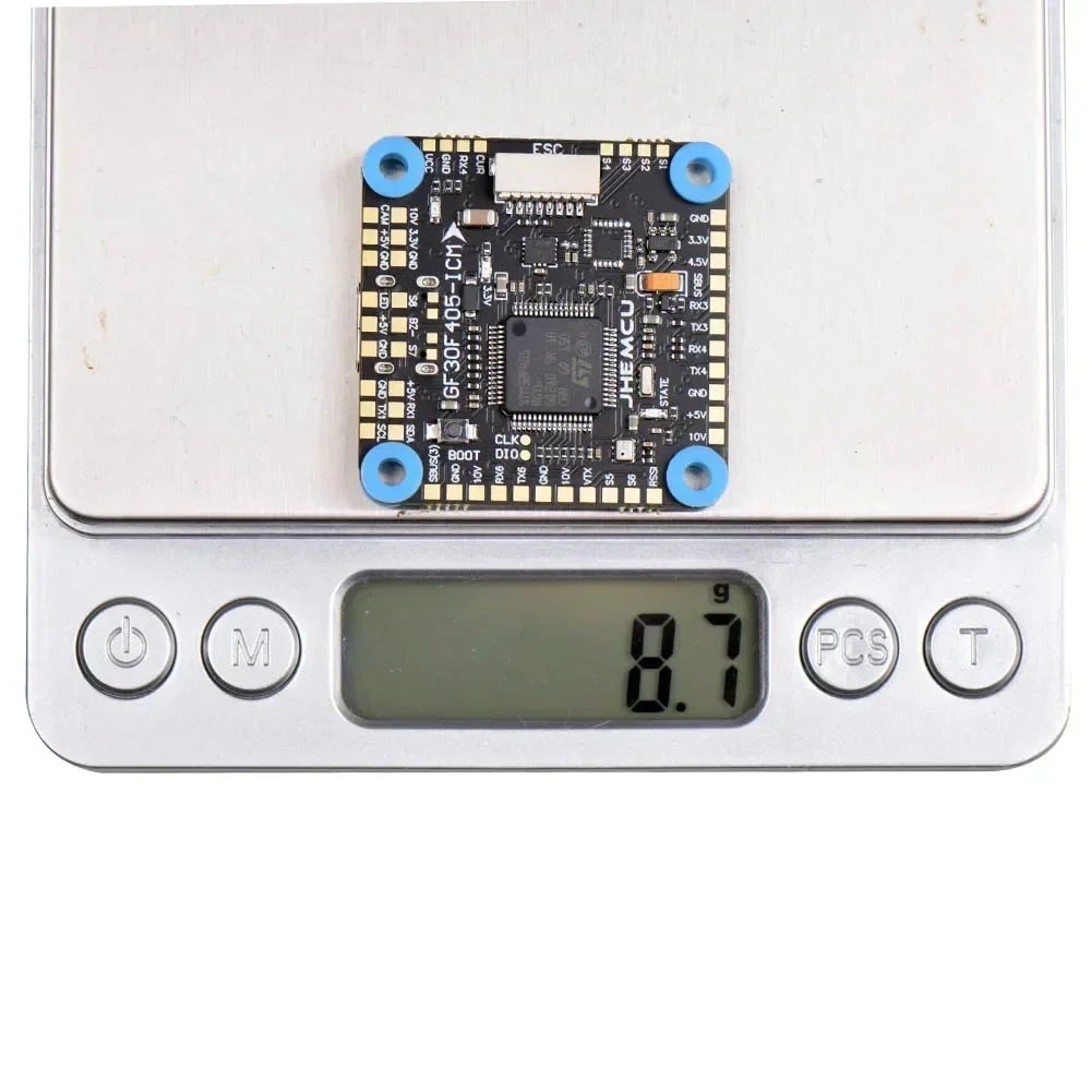 JHEMCU GF30F405 contrôleur de vol ICM42688 Baro OSD BlackBox 5V10V BEC 3S8S 30X30mm idéal pour les pièces de Drone RC FPV Freestyle