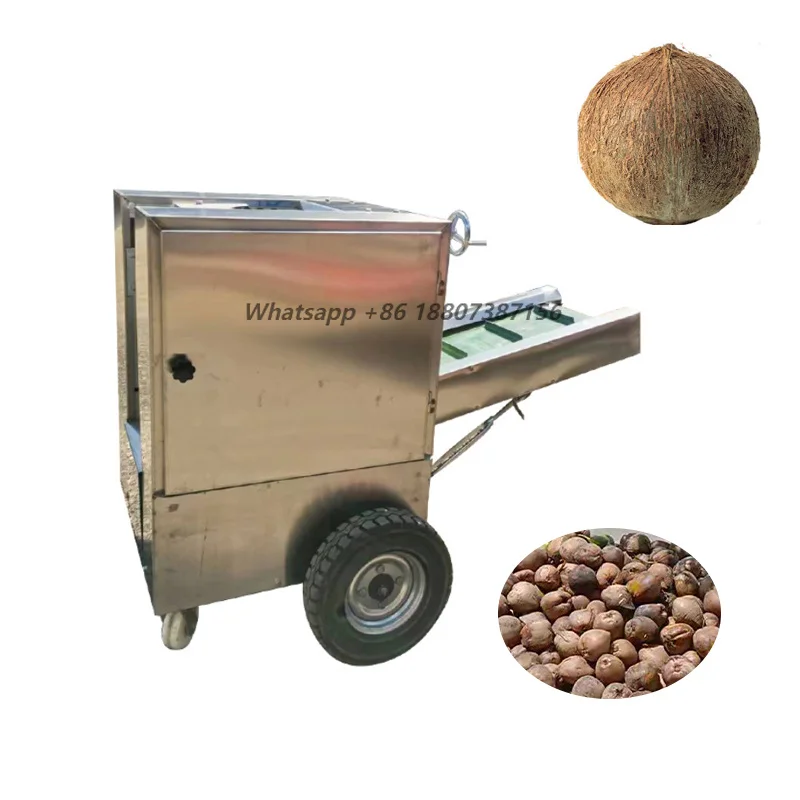 Coconut Dehusking Machine Coconut Shelling Peeler Machine Automatic Green Coconut Peeling Machine