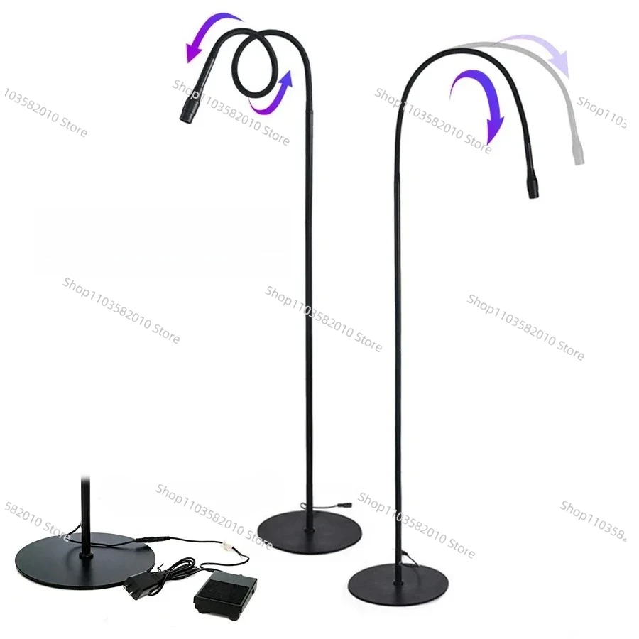 

Популярная напольная УФ-лампа 10 Вт для сушки наращенных ресниц и ногтей с ножным переключателем, быстрая полимеризация клея