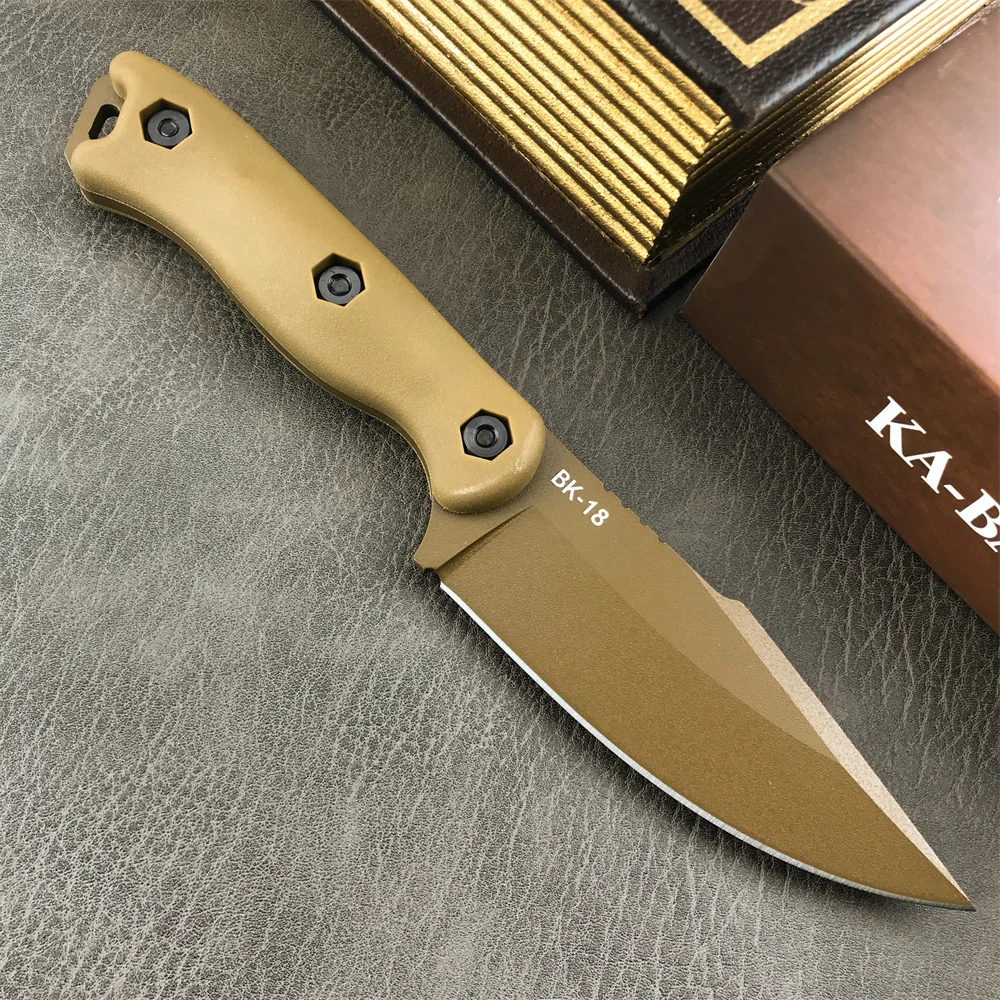 سكين BK18 ذو نصل ثابت للاستخدا - مراجعة Bushcraft Knife Fixed وسعره