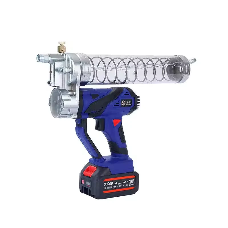 

Ranlraka Manual Grease Pump Oil Filling Gun Durable 900cc 6000PSI Lithium Battery Powered Cordless Grease Gun