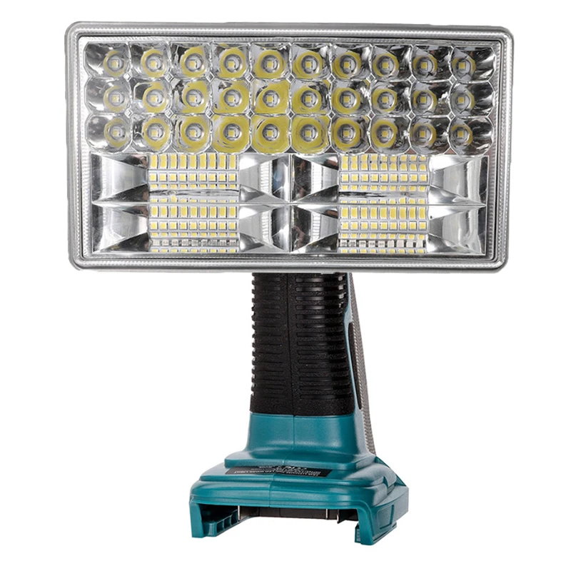 Car Work Lamp Li-ion Battery Adapter USB Charger Outdoor Work Light For Makita For DeWalt For Bosch For Milwaukee Li-ion Battery