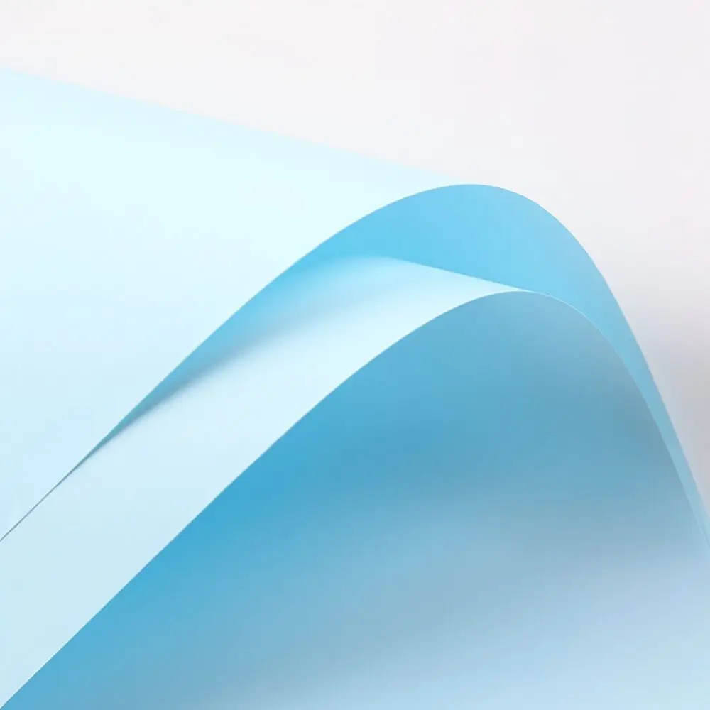 Thickened Waterproof Wrapping Paper Solid Color Bouquet Packaging Material For Gift Box Florist Craft Supplies