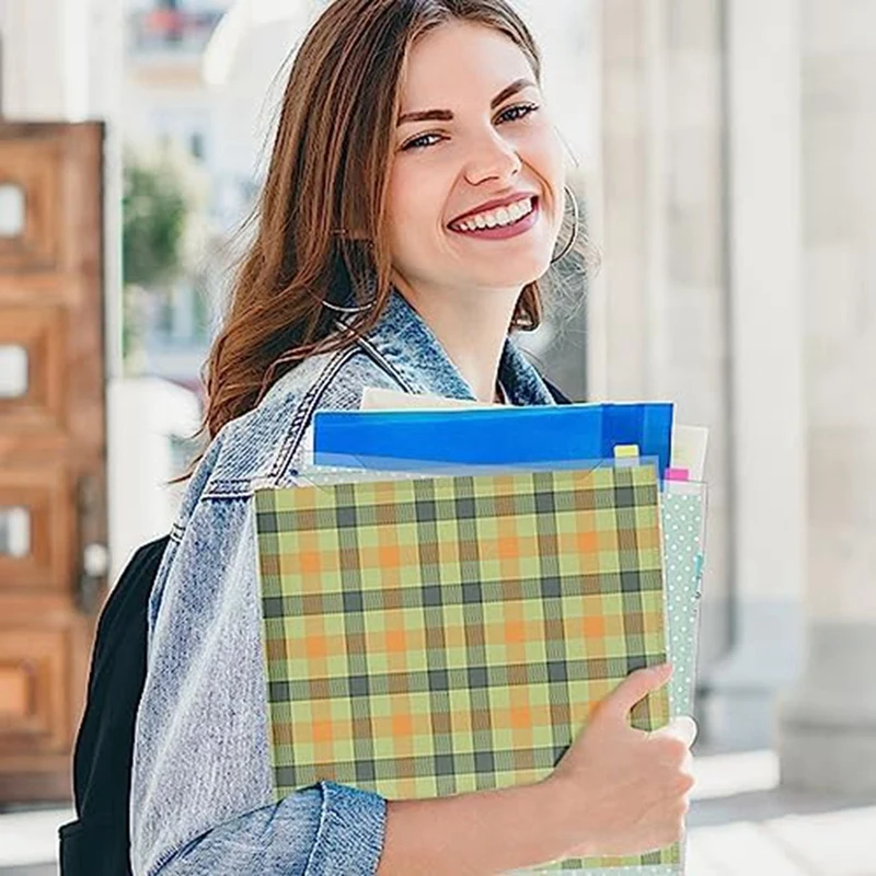 12Piece Scrapbook Paper Storage Box For 30.48 X 30.45 Cm Papers With 60 Adhesive Index Tabs Waterproof Single Top Load