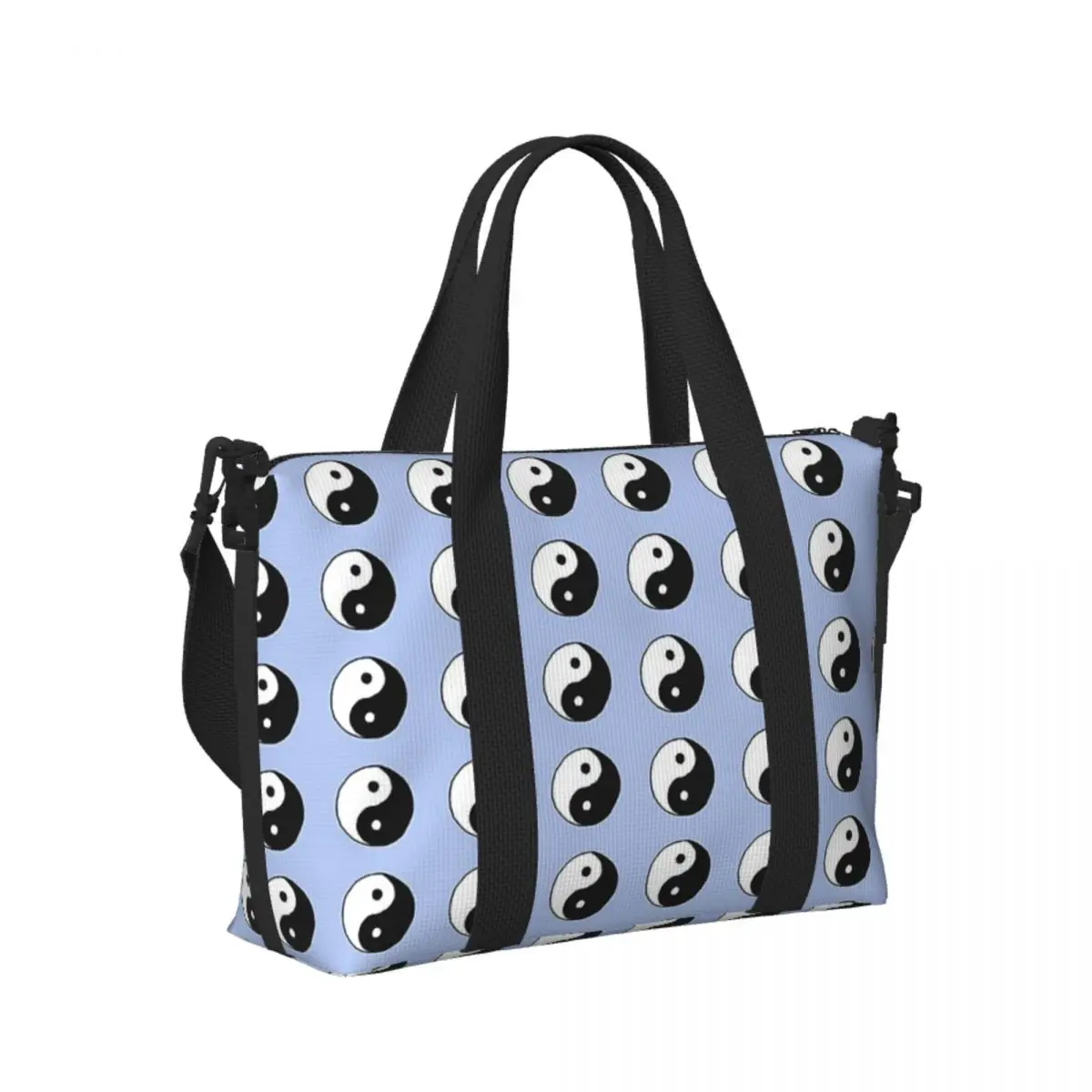

Yin Yang Pattern Beach Travel Bag Large Capacity Tote Bags for Gym Sport Women Shopping Duffle Shoulder Bag