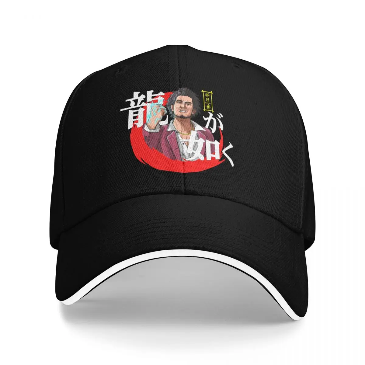 

Yakuza Like A Dragon - Ichiban Kasuga Baseball Cap Hat Man Luxury Funny hats Military Tactical Cap Men's Hats Women's