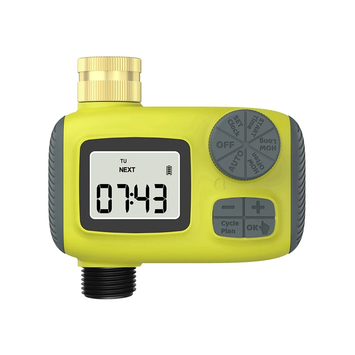 

A002 Single-Outlet Automatic Water Timer Automatic Irrigation Sprinkler System for Outdoor Garden Lawn Greenhouse Plants