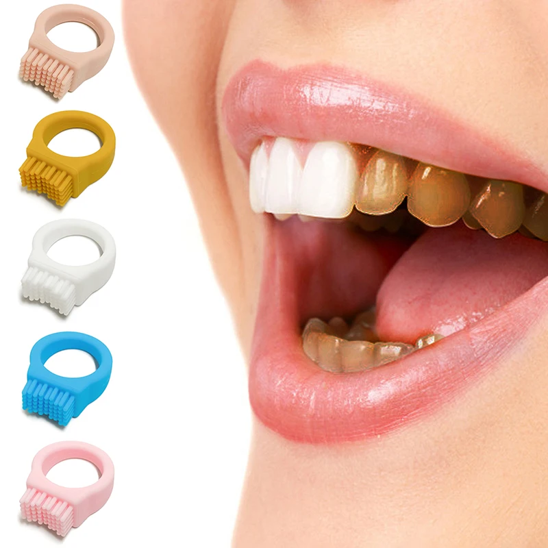 부드러운 실리콘 치발기 어린이 칫솔, 휴대용 손가락 칫솔 헤드, 치과 치료, 아기 건강 비상 칫솔, 1 개 