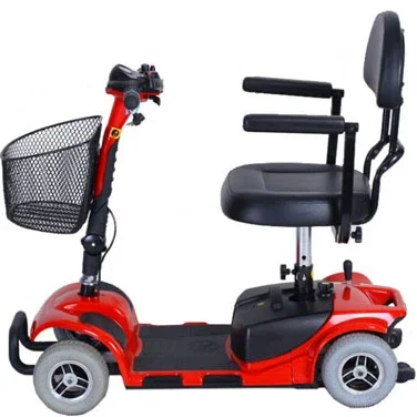 

4 Wheels Elderly Electric Scooter Disabled Handicapped Folding Mobility Scooter For Seniors