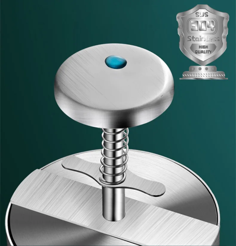 Hamburger-Fleischpresse aus Edelstahl 304, Burger-Patty-Maker-Form, manuelles Kuchen, Grill, Fleischwerkzeug, Rindfleisch, Schweinefleisch, Reispresse, Herstellung von Formen – Detail 3