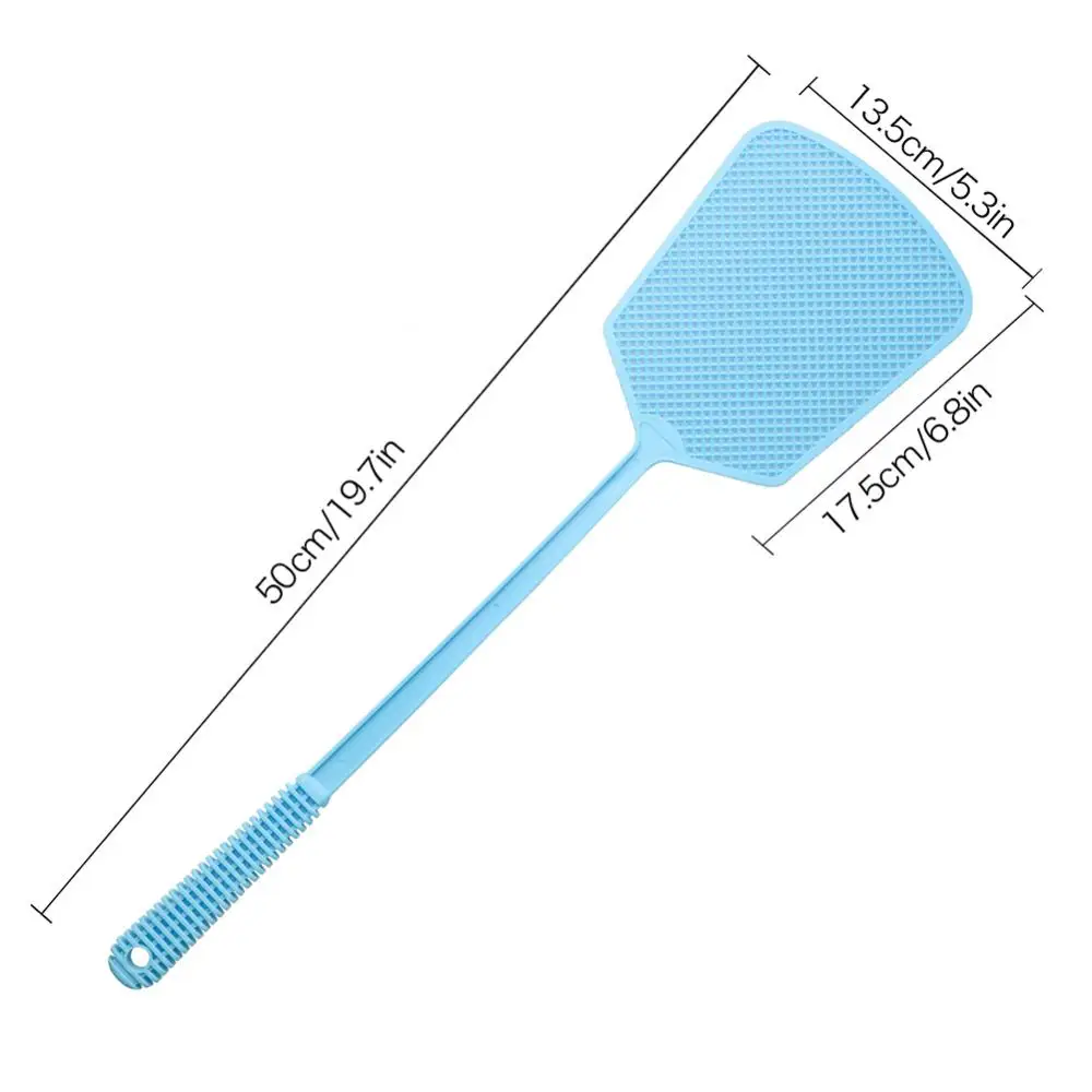 Plastic Long Handle Fly Swatter Controlled Pest Tools Mosquito Trap Killer Home Hand Tool Household Mosquito Killing Artifact