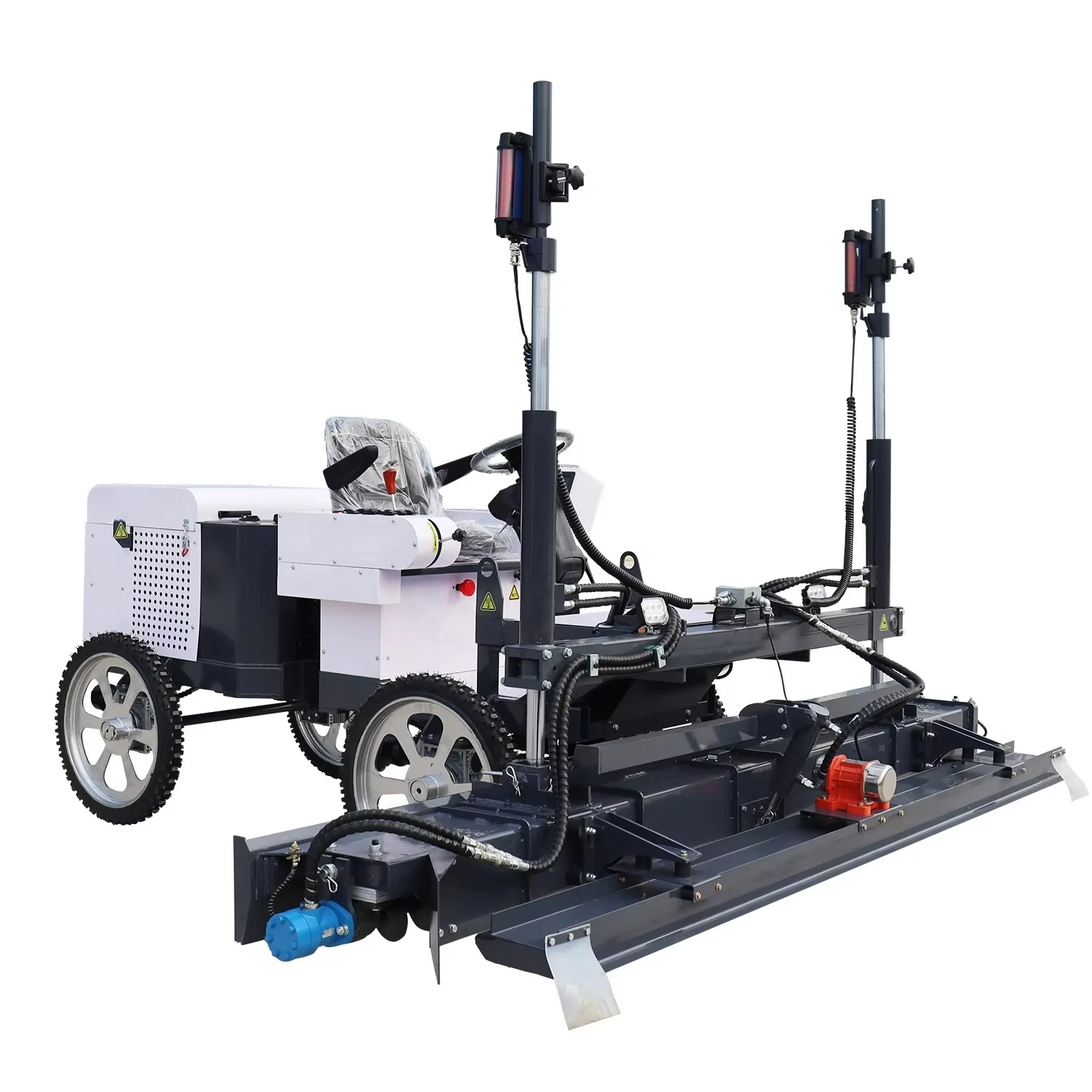 Laser Screed Machinery Used for Concrete Leveling Laser Screed Machines Used on Construction Sites or Roads