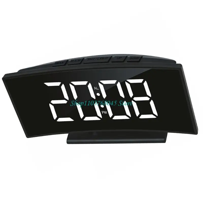 R53F Digital Clock With Humidity Temperature Display And USB Rechargable Port