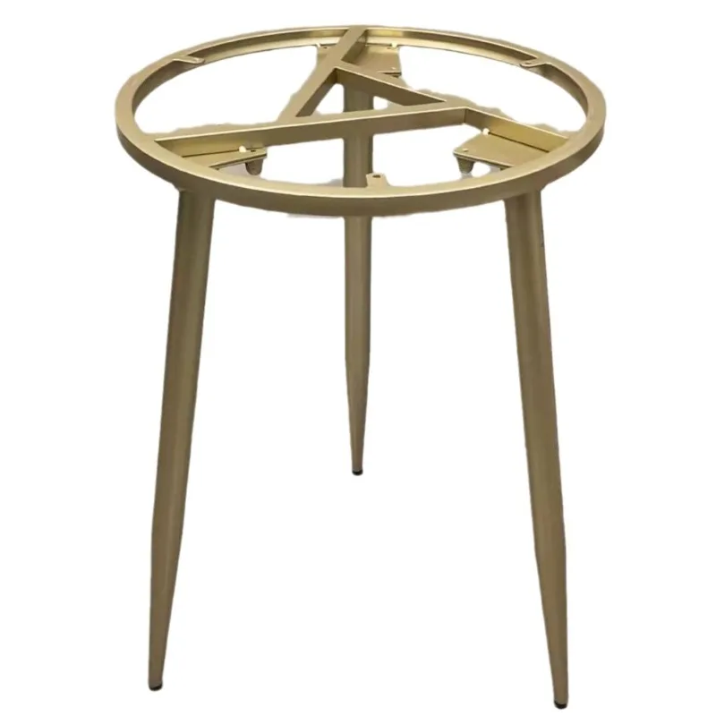 

Stainless steel light luxury simple living room coffee table side table marble rock slab round small