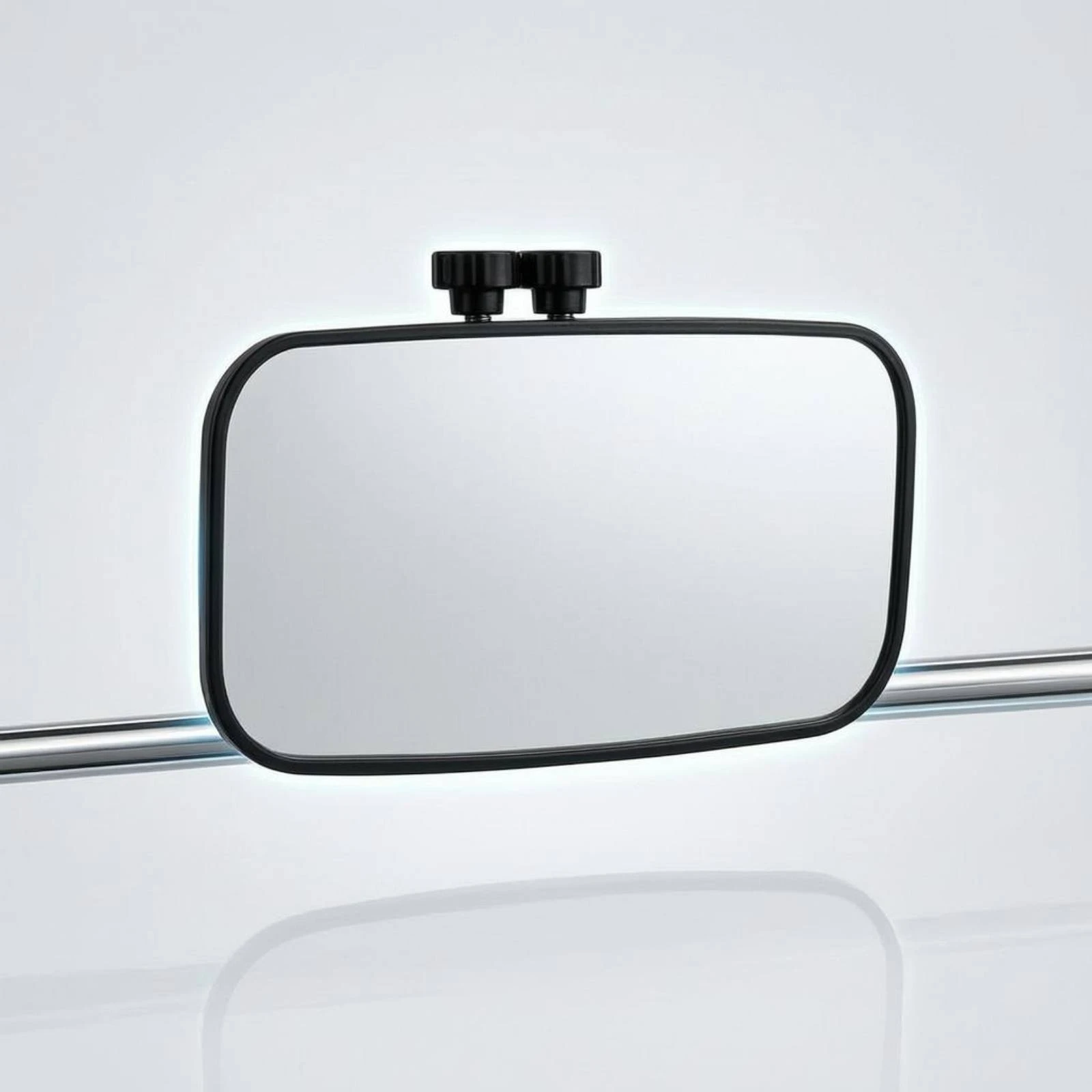 

Center Rearview Mirror Clamp on Boat Mirror Wide Angle Marine Accessory for Yacht Cruising Clear Rear View
