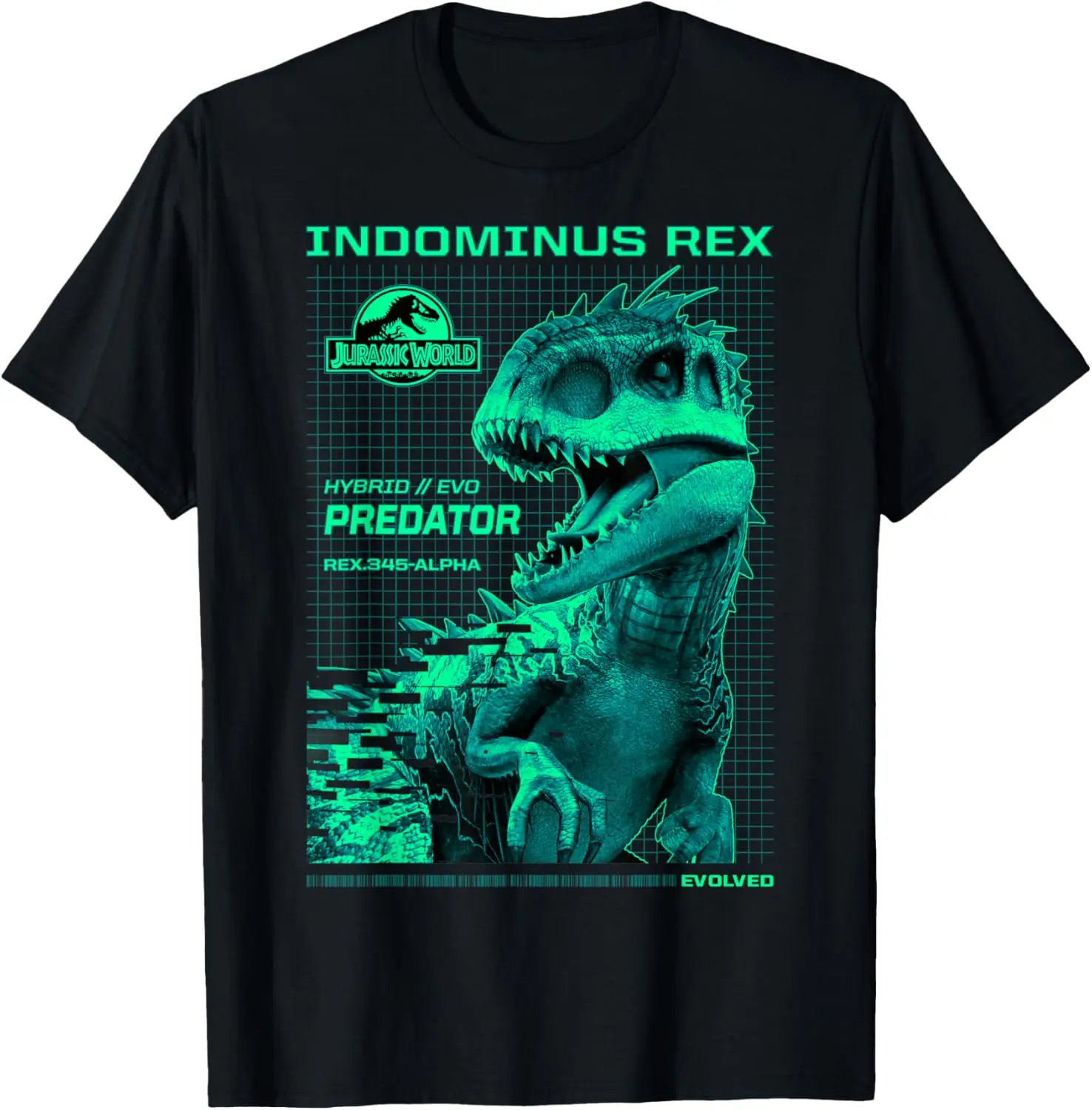 Jurassic World Indominus Rex Camiseta depredadora híbrida