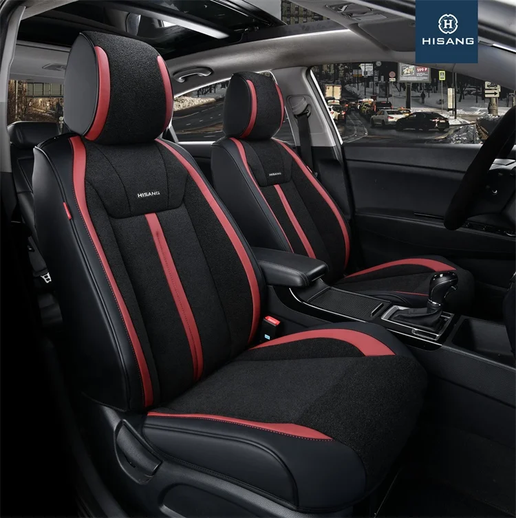 

5D Newest Design Fashionable, Lux and High Quality Car Seat Cover Car Seat Cushion From Factory for Four Seasons Using