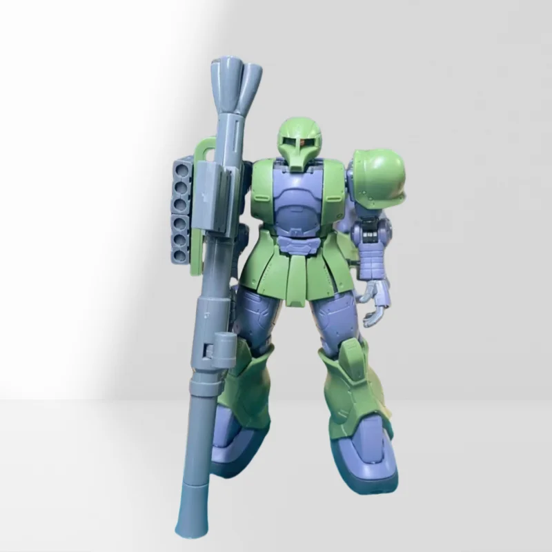 Hermoso modelo de ensamblaje de máquina HG 1/144 GTO 009 MS-05 Zagu I Dennislander, colección de regalos de juguetes para niños