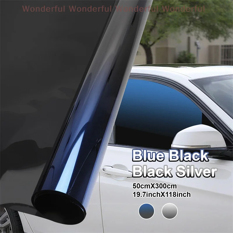 

Gradient Car Film Heat Insulation UV Protected Color Change Film Exterior Accessories Window Tint Frontside Side Windshield