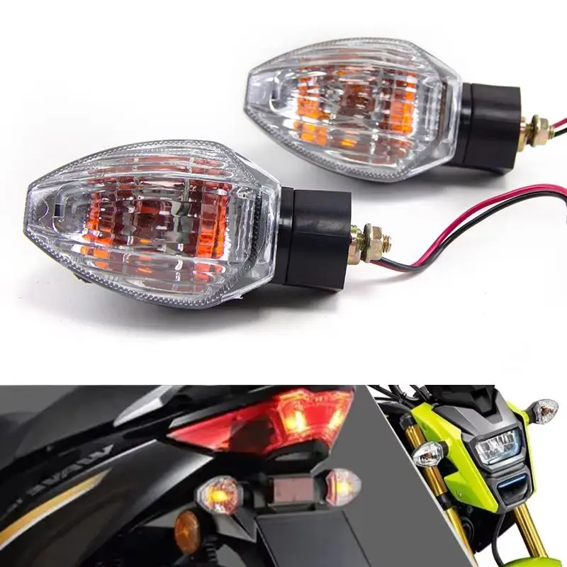 Luces intermitentes para motocicleta Honda Wave 125 MSX125 RS150 33600/33650-K73-M61 DASH 110 125 FI lámpara indicadora direccional