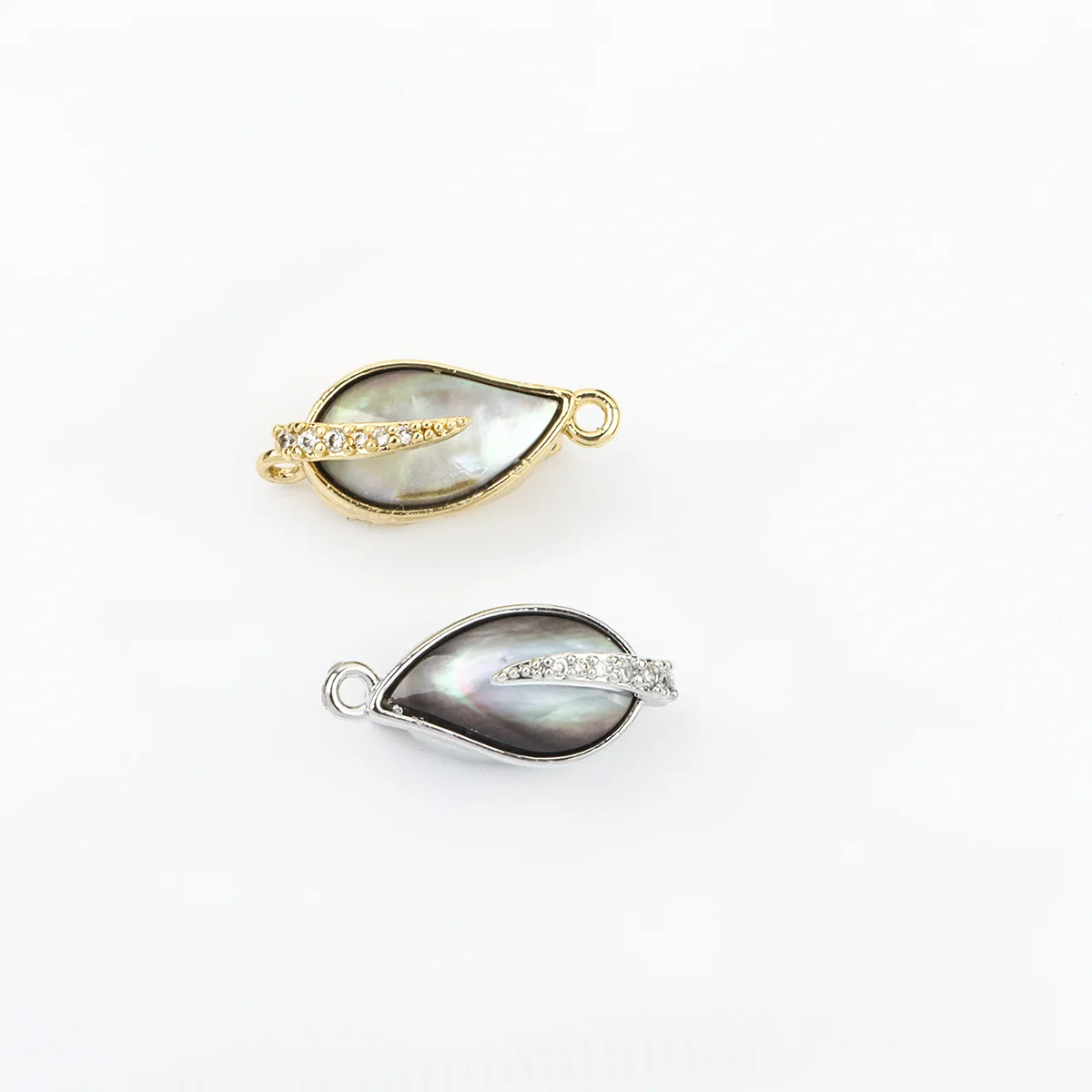 1 Copper-plated Gold-plated Black Ingot Insert Buckle DIY Bracelet Necklace Connecting Buckle Accessorie Jewelry Making Material