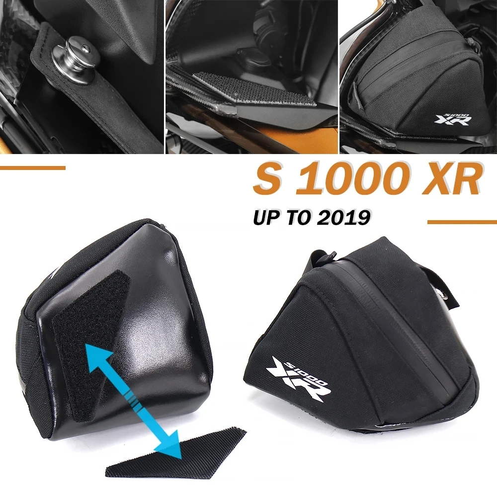 

NEW Cockpit Bags Waterproof Fairing Side Repair Toolbox Storage Bag Frame Package For BMW S1000XR up to 2019 S 1000 XR S1000 XR