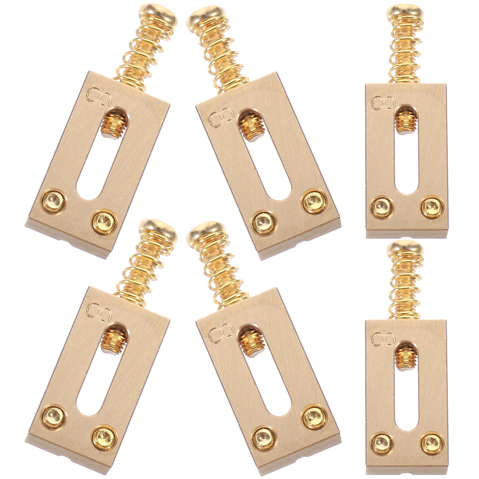 

Electric Guitar Bridge Saddle Vibrato Tremolo Guitars Classical Accessory Copper Part