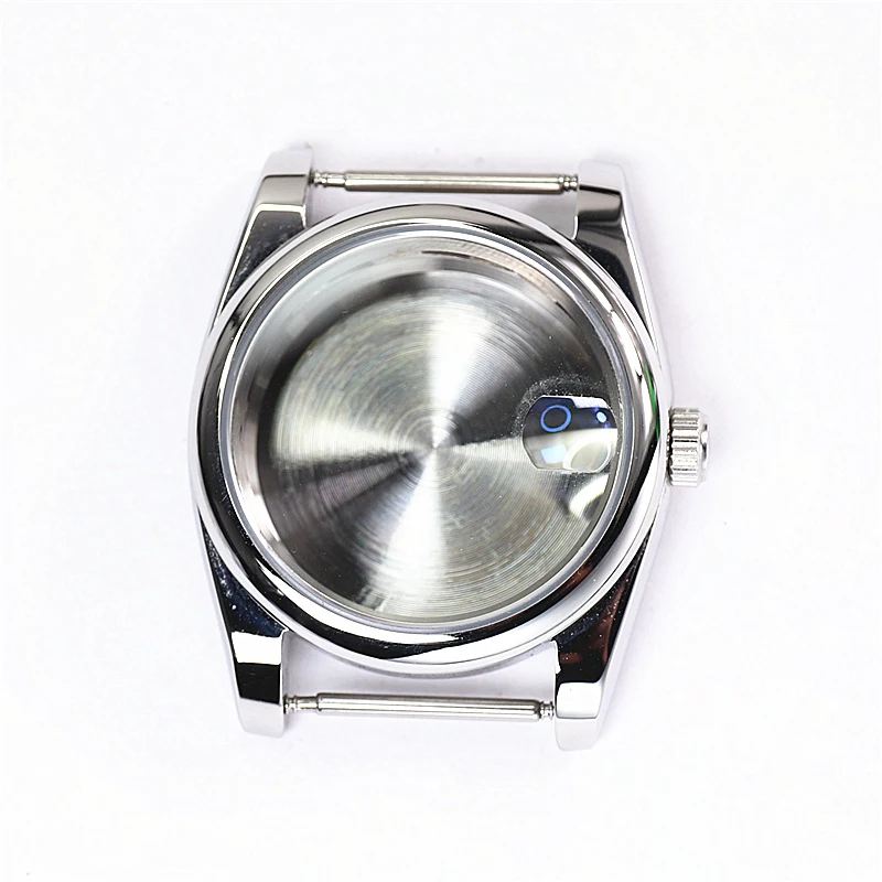 

Полированный дизайн, 36 мм, 39 мм, с закругленными краями, сапфировое стекло, водонепроницаемый корпус для механизмов NH35A, NH36, NH34, моделей SKX007