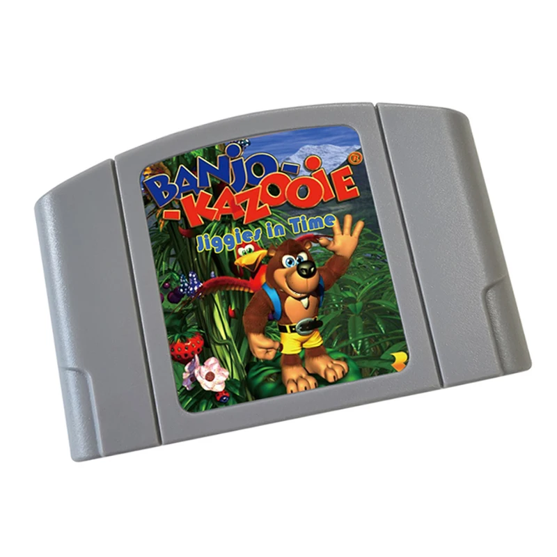 Game Cartridge For Banjo Kazooie jiggies of time N64  Game Cartridge  Compatible Fond memories of childhood