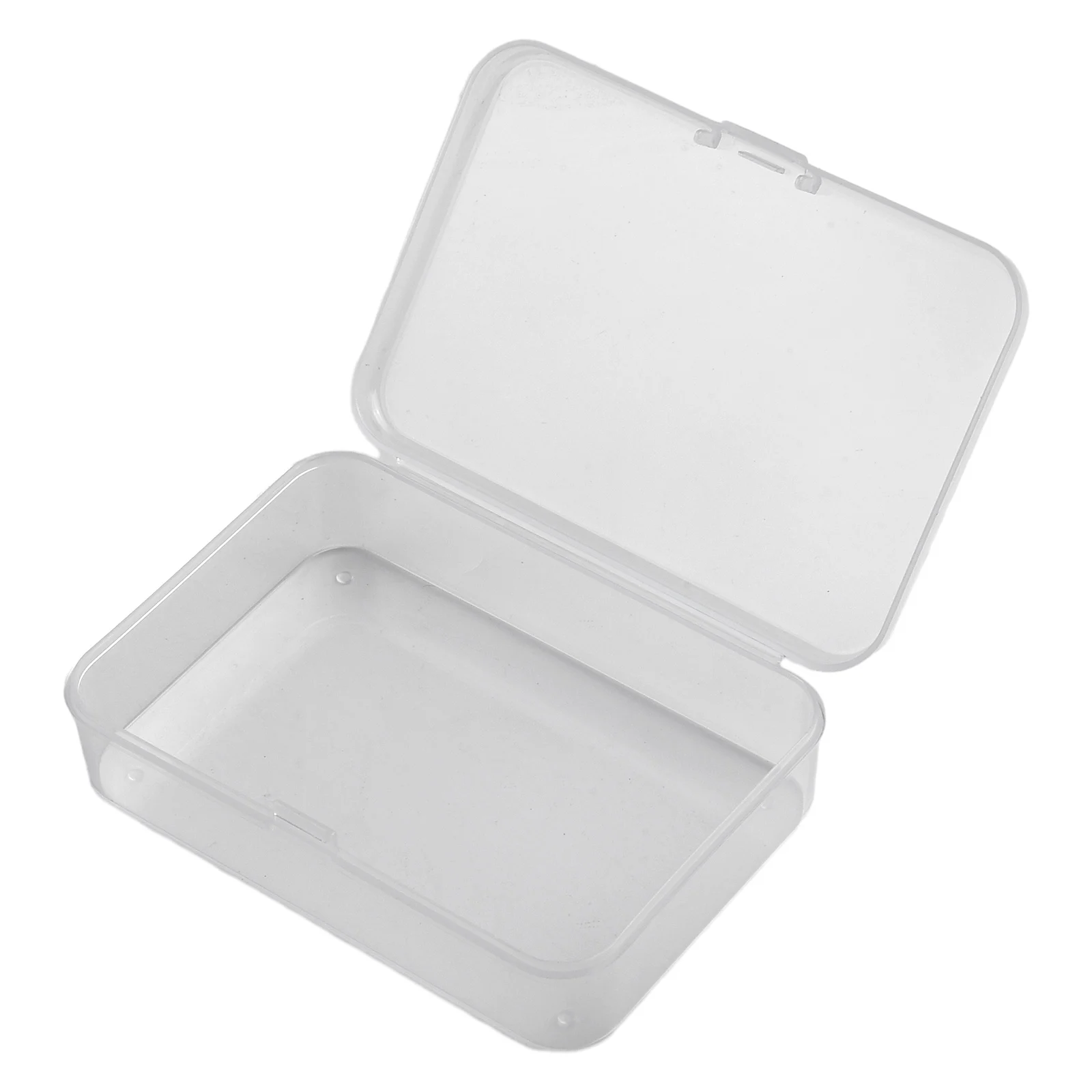 5PCS PP Plastic Box Jewelry Packaging Component Box ID Card Suitable For Storing Handicrafts Beads 9.5x6.5x2.5cm