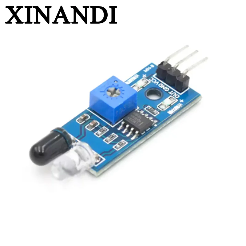 

IR Infrared Obstacle Avoidance Sensor Module for Arduino Smart Car Robot 3-wire Reflective Photoelectric New