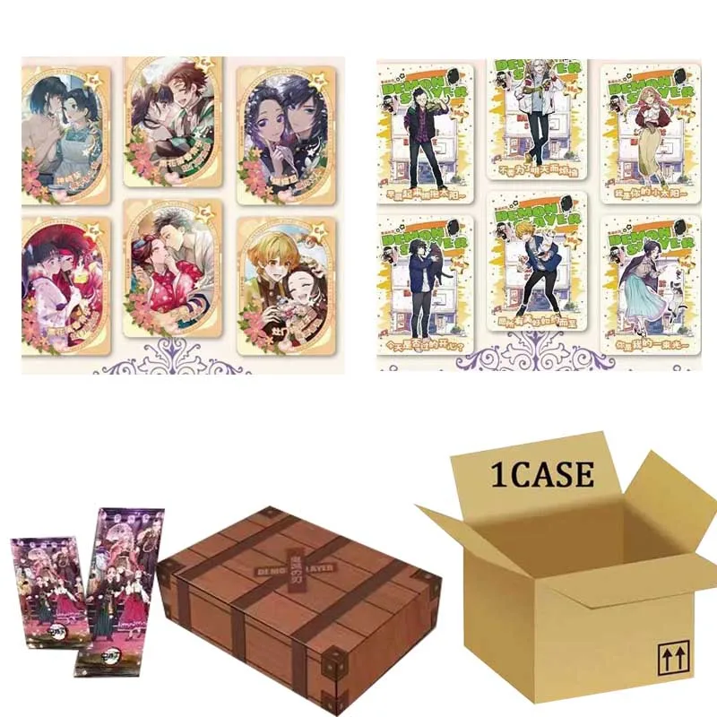 Wholesales Demon Slayer Collection Card Yami Laser Nano Printing Battle Faith Warm-blooded Fighting Playing Cards