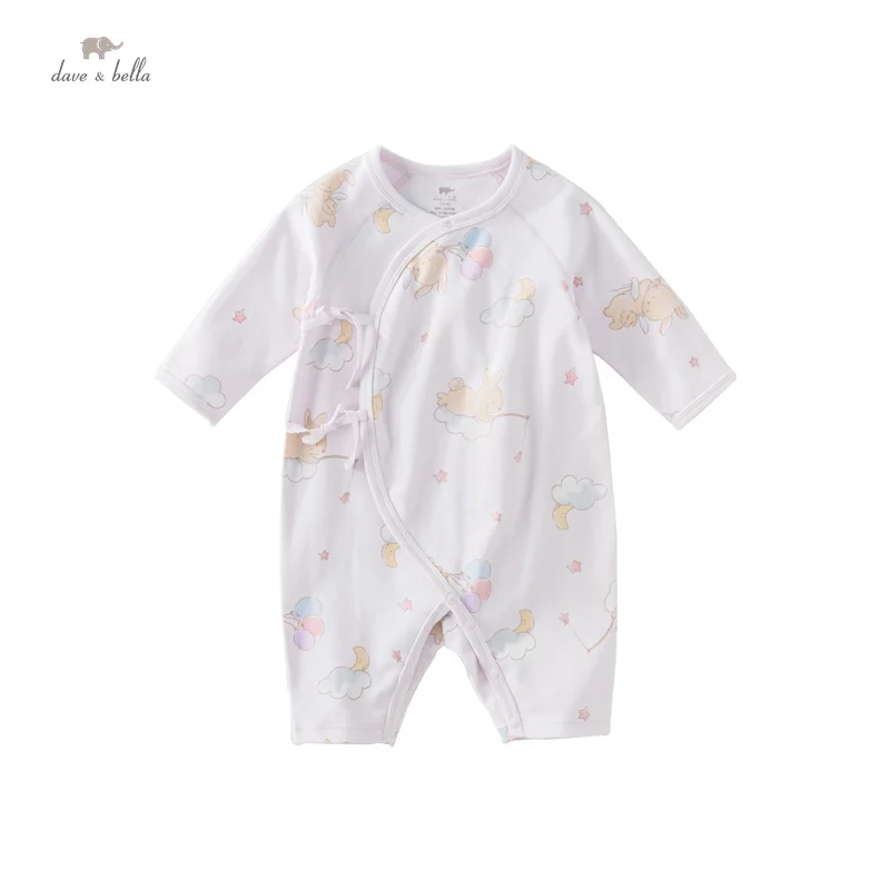 Dave Bella Baby Jumpsuit Romper Newborn Creeper Autumn Boys Girls Romper Casual Lovely Cotton Comfortable DB3237932