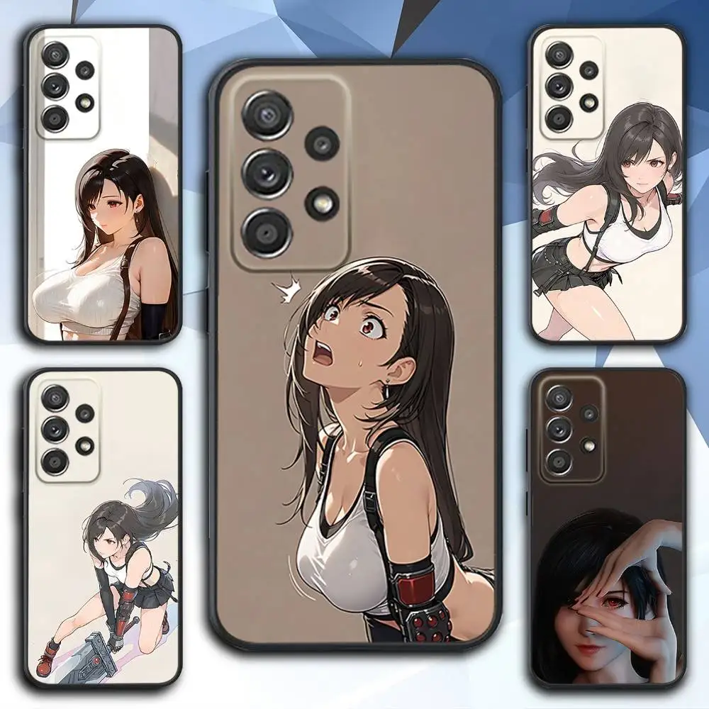 

T-Tifa Game L-Lockhart Phone Case For Samsung S 25,24,23,22,30,21,10,9,Ultra,Plus,Lite,FE,4,5 G Soft Black Case