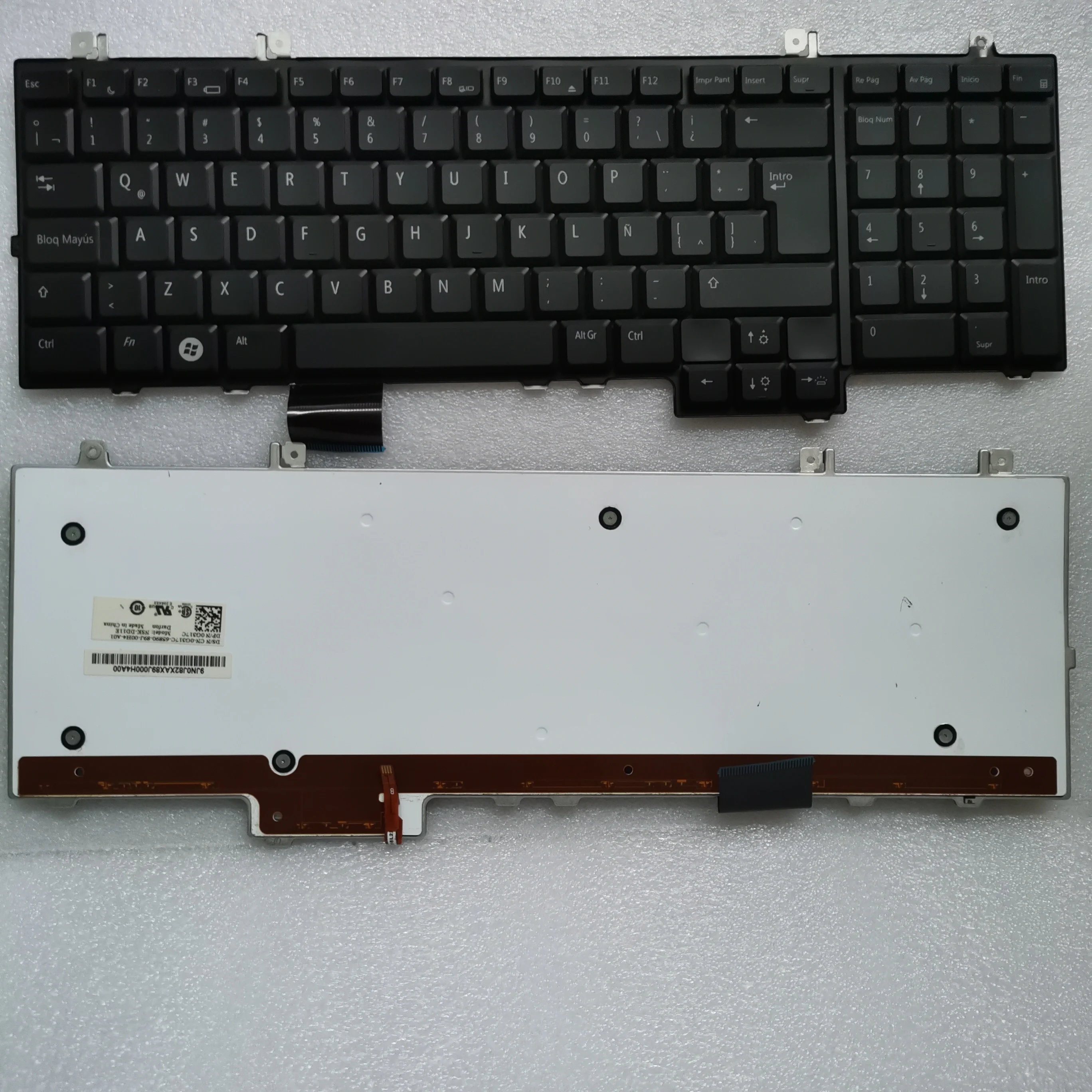 

Клавиатура XIN для ноутбука DELL Studio 1735 1736 1737 PP31L TR334 с подсветкой и испанской раскладкой