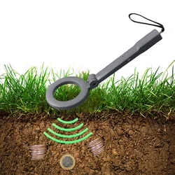 Handheld Security Metal Detector Adjustable Portable Alarm High Sensitivity Scanner Waterproof Multipurpose Treasure Digger Tool