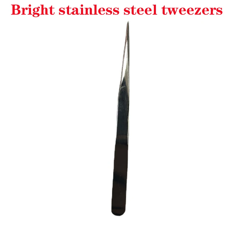 Watch maintenance aids bright tweezers clip clip watch movement parts accessories stainless steel high-end tweezers