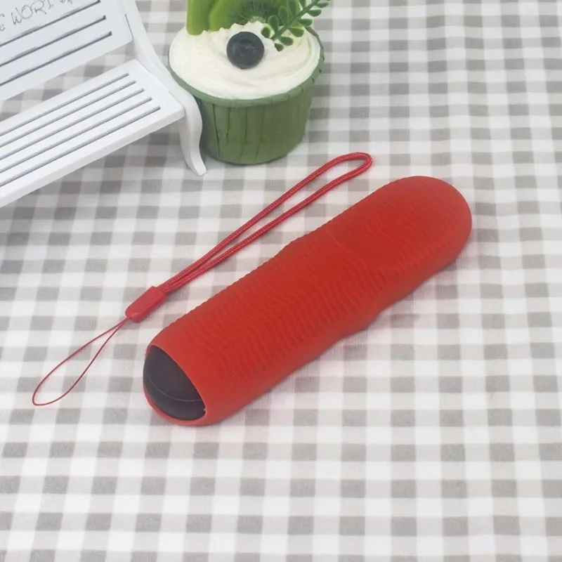DT98 Silicone Remote Control Storage Box for VIZIO XRT270 - Shockproof & Dustproof Red Case Cover Protector