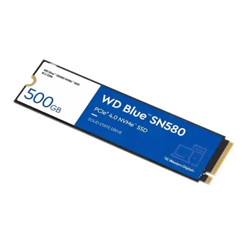 

WD Blue SN580 NVMe Hard Drive 2TB 1TB 250GB 500GB SSD PCIe3.0*4 M.2 2280 Internal Solid State Drive