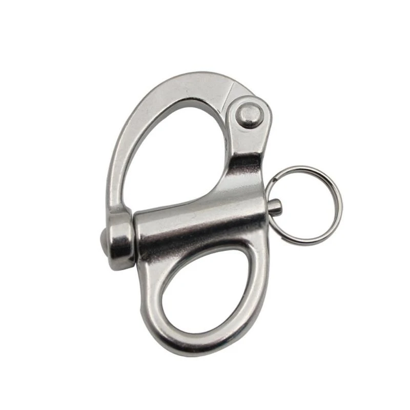 A70F Thép không gỉ Shackle 35/52/69/96mm Xếp đôi chân toàn Xếp khay toàn